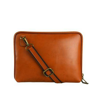 Italian Genuine Leather Modern Cross Shoulder Bag - Benzie Gifts