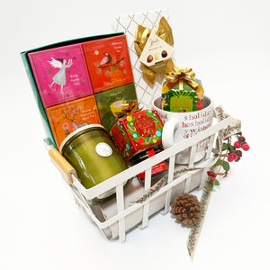 Best Wishes Holiday Gift Basket - Benzie Gifts