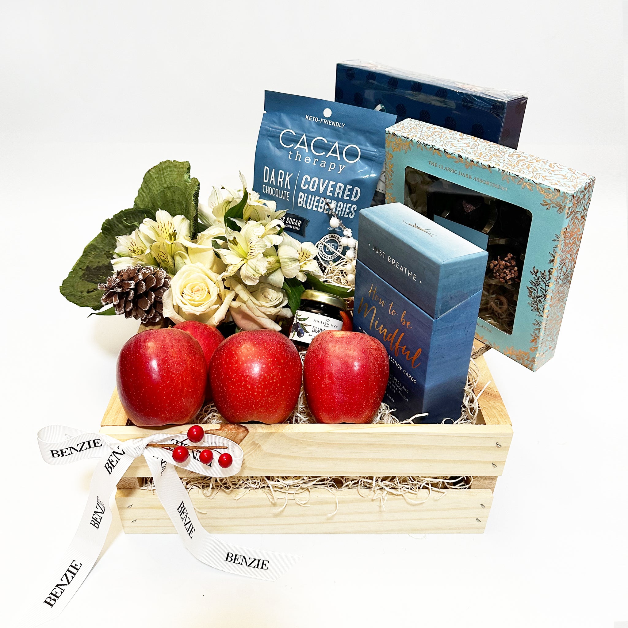 Mindful Holiday Gift Basket - Benzie Gifts